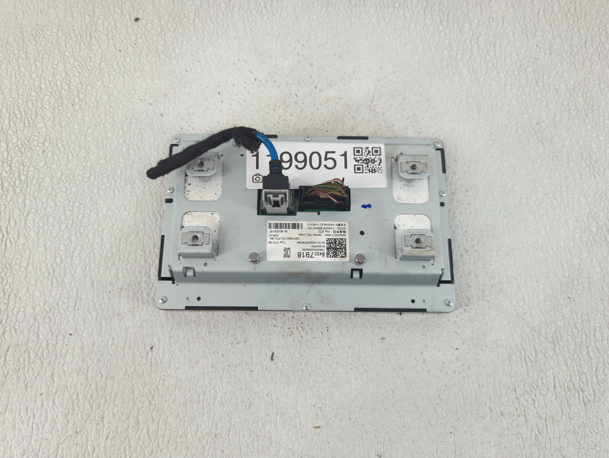 2018-2019 Gmc Canyon Information Radio Display Screen 1199051 - Oemusedautoparts1.com