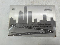 2019 Gmc Canyon Owners Manual Book Guide P/N:84137462 OEM Used Auto Parts - Oemusedautoparts1.com