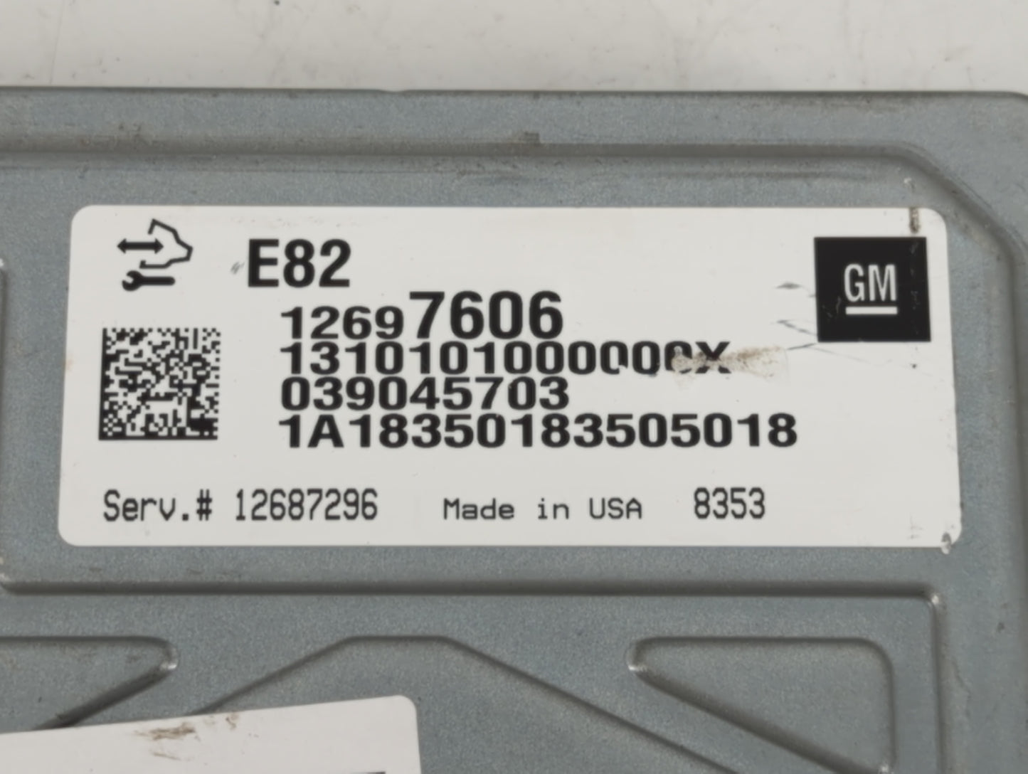 2017-2022 Gmc Canyon PCM Engine Control Computer ECU ECM PCU OEM P/N:12697606 Fits Fits 2016 2017 2018 2019 2020 2021 2022 O