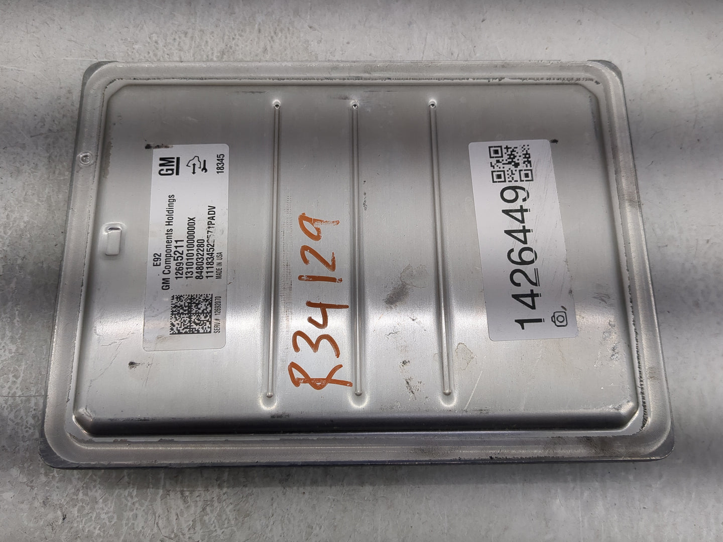 2019 Gmc Savana 2500 PCM Engine Control Computer ECU ECM PCU OEM P/N:12695211 13101010000000X, 848032280 Fits Fits 2018 2020