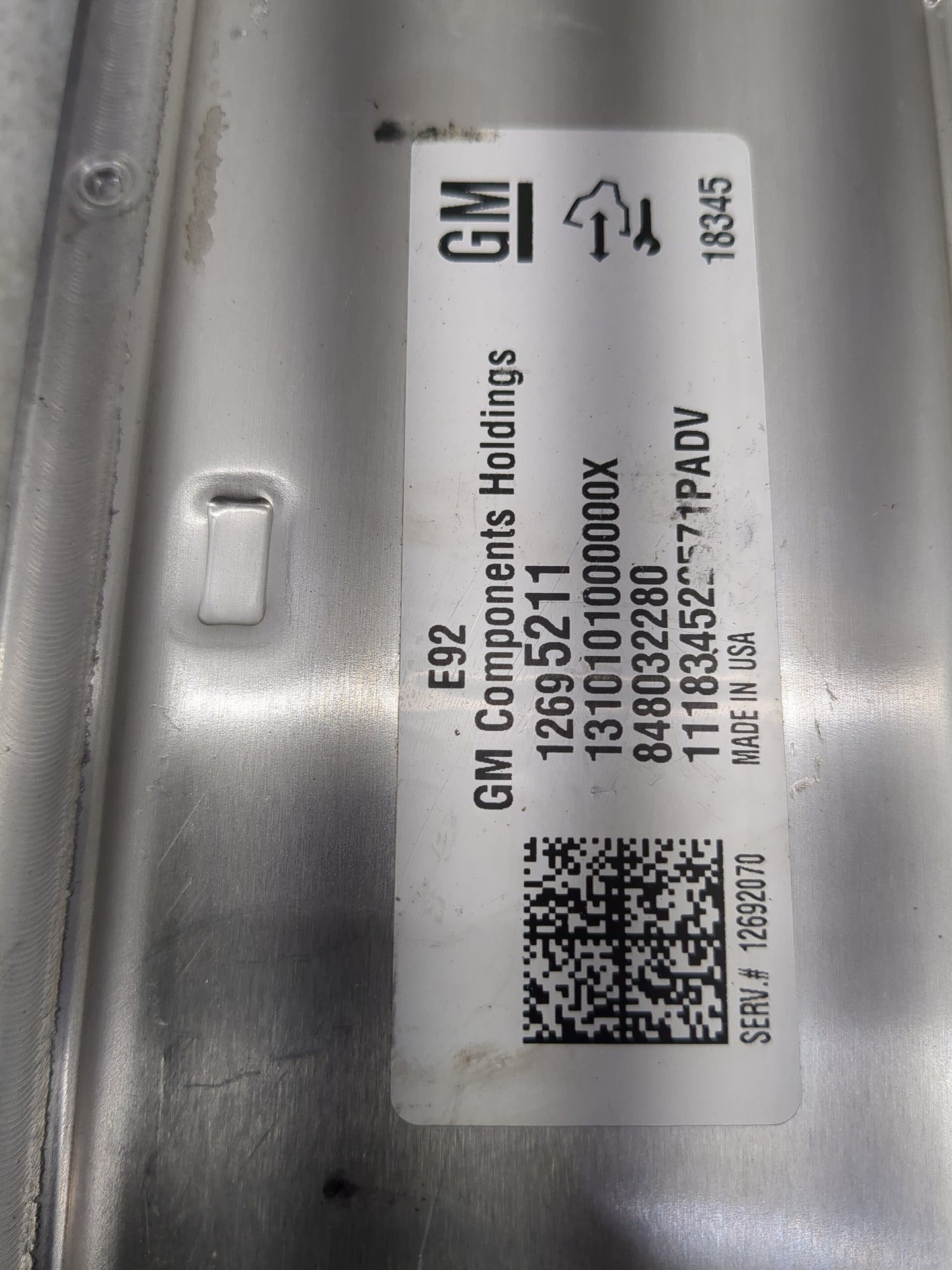 2019 Gmc Savana 2500 PCM Engine Control Computer ECU ECM PCU OEM P/N:12695211 13101010000000X, 848032280 Fits Fits 2018 2020