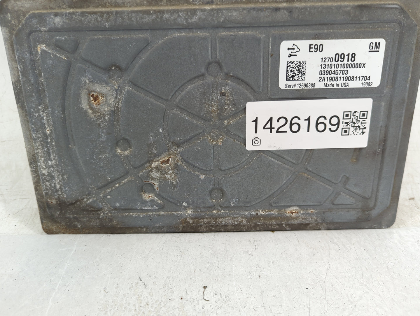 2019-2021 Gmc Sierra 1500 PCM Engine Control Computer ECU ECM PCU OEM P/N:039045703 12700918 Fits Fits 2019 2020 2021 OEM Us
