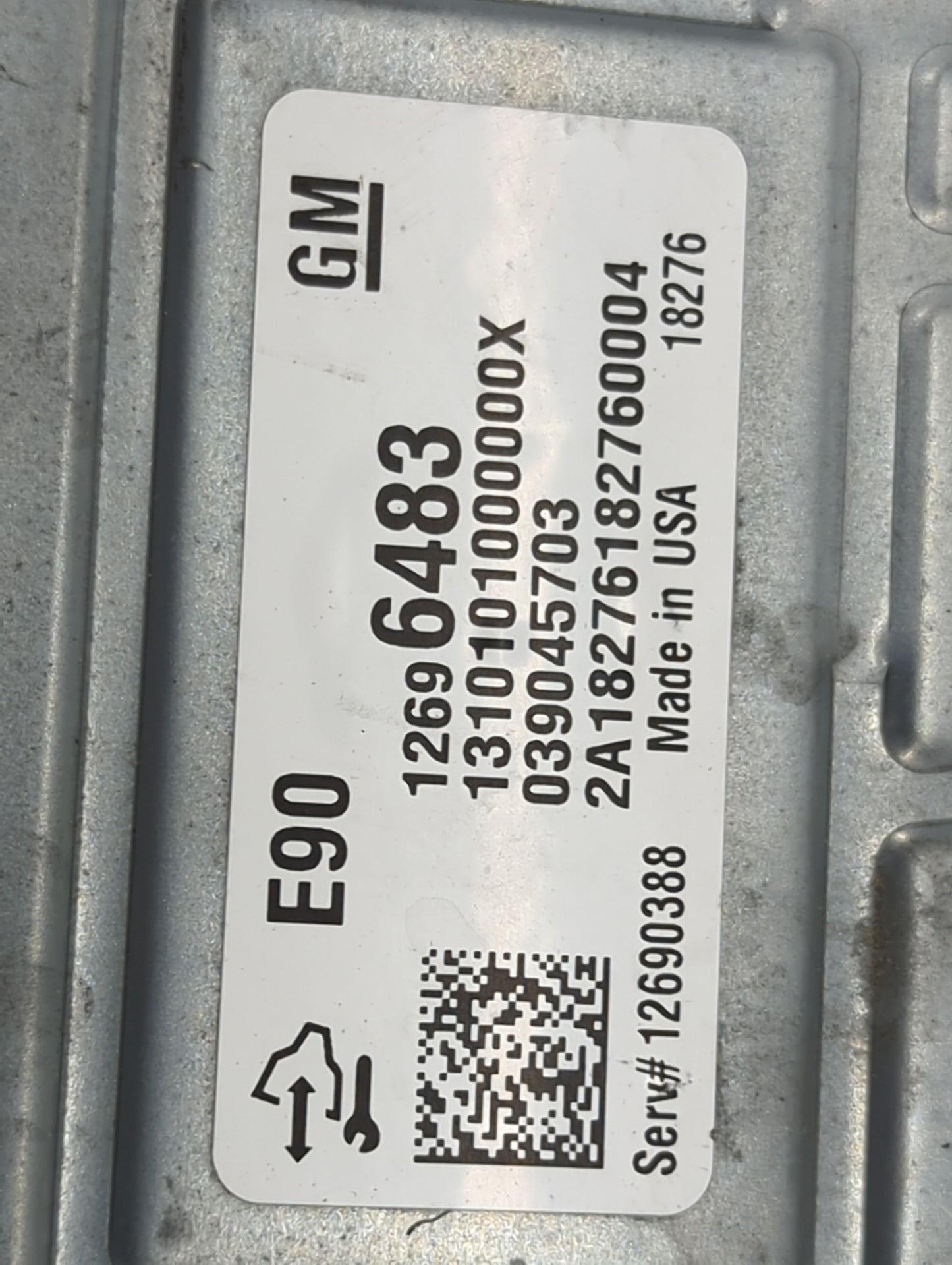 2019-2021 Gmc Sierra 1500 PCM Engine Control Computer ECU ECM PCU OEM P/N:12696483 12700918 Fits Fits 2019 2020 2021 OEM Use
