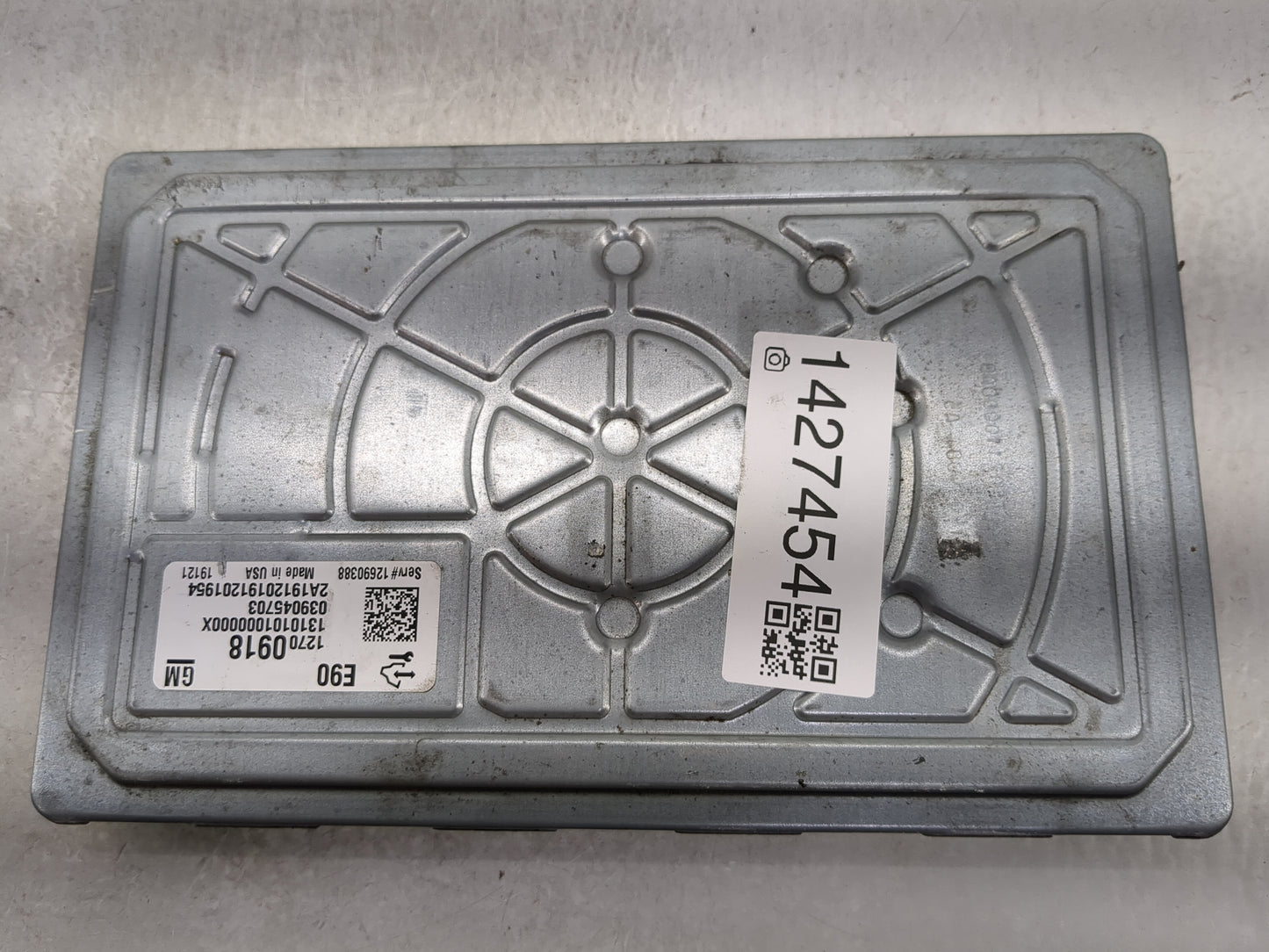 2019-2021 Gmc Sierra 1500 PCM Engine Control Computer ECU ECM PCU OEM P/N:12700918 Fits Fits 2019 2020 2021 OEM Used Auto Pa