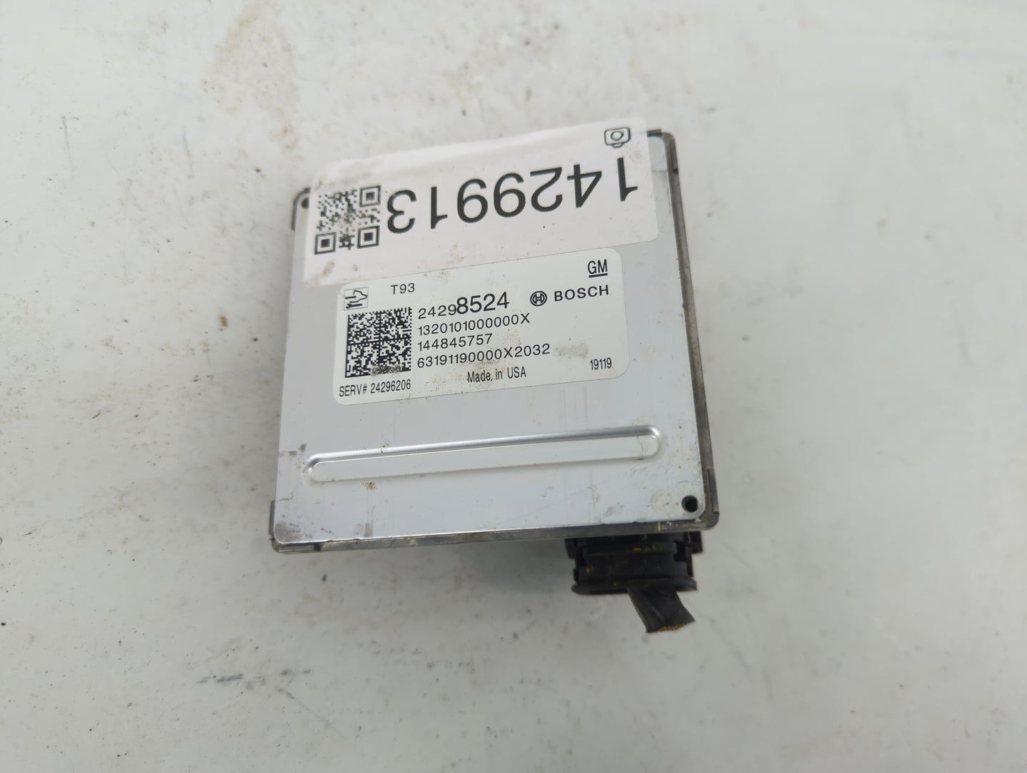 2019 Gmc Sierra 1500 PCM Engine Control Computer ECU ECM PCU OEM P/N:24298524 Fits Fits 2018 2020 2021 OEM Used Auto Parts -