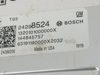 2019 Gmc Sierra 1500 PCM Engine Control Computer ECU ECM PCU OEM P/N:24298524 Fits Fits 2018 2020 2021 OEM Used Auto Parts -