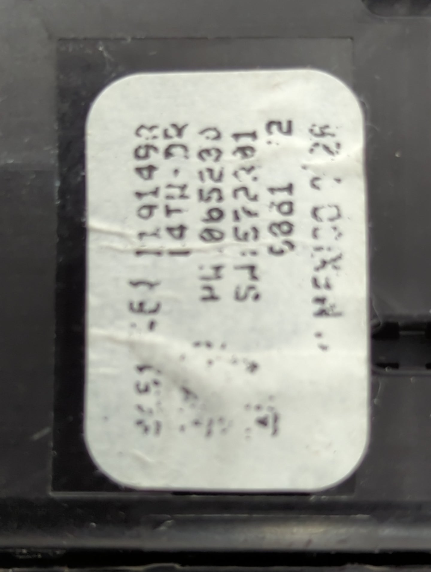 2019-2022 Gmc Sierra 1500 Master Power Window Switch Replacement Driver Side Left Fits Fits 2016 2017 2018 2019 2020 2021 20