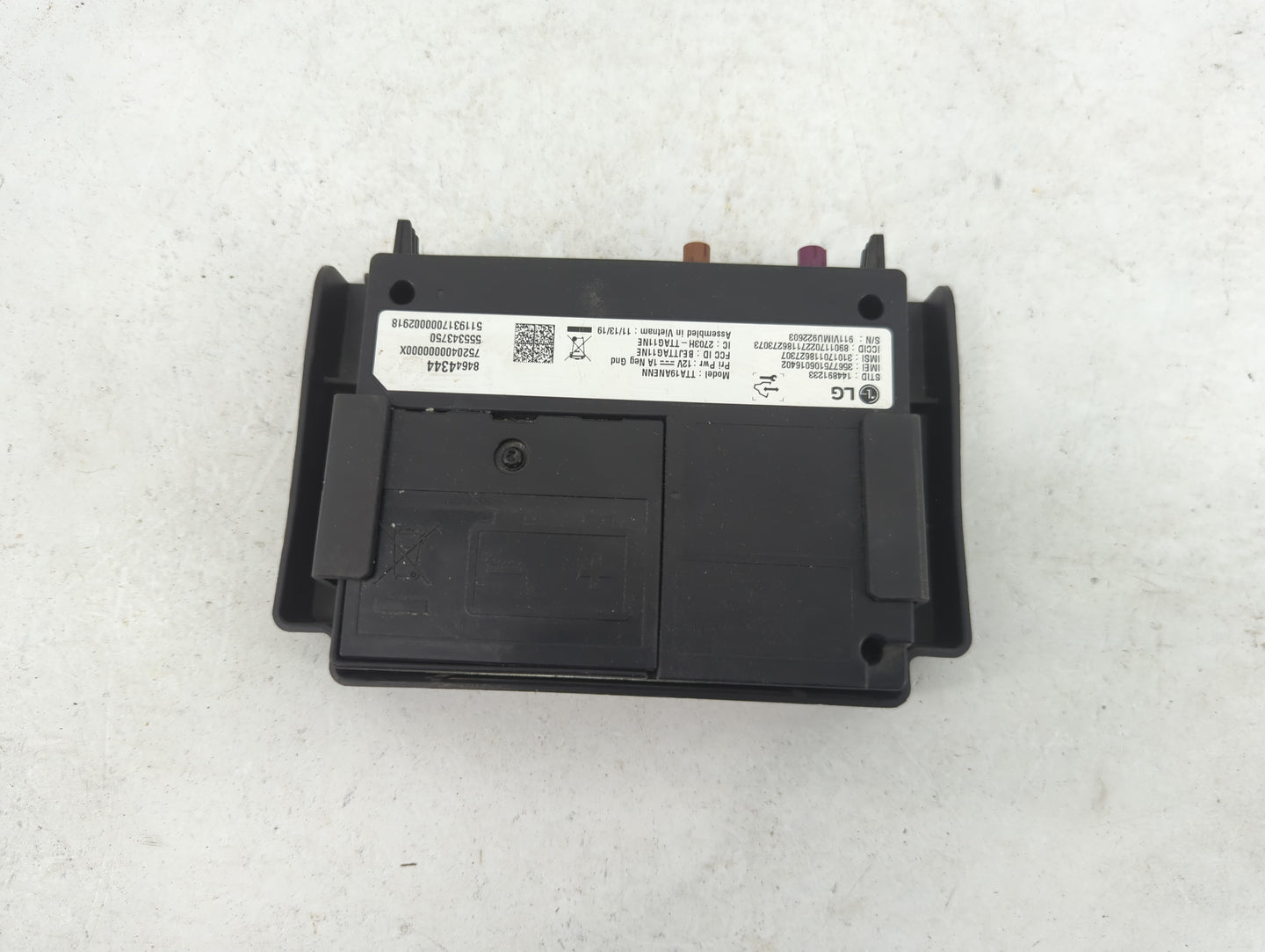 2019 Sierra 1500 Bluetooth Phone Communication Control Module Ccm Oem - Oemusedautoparts1.com