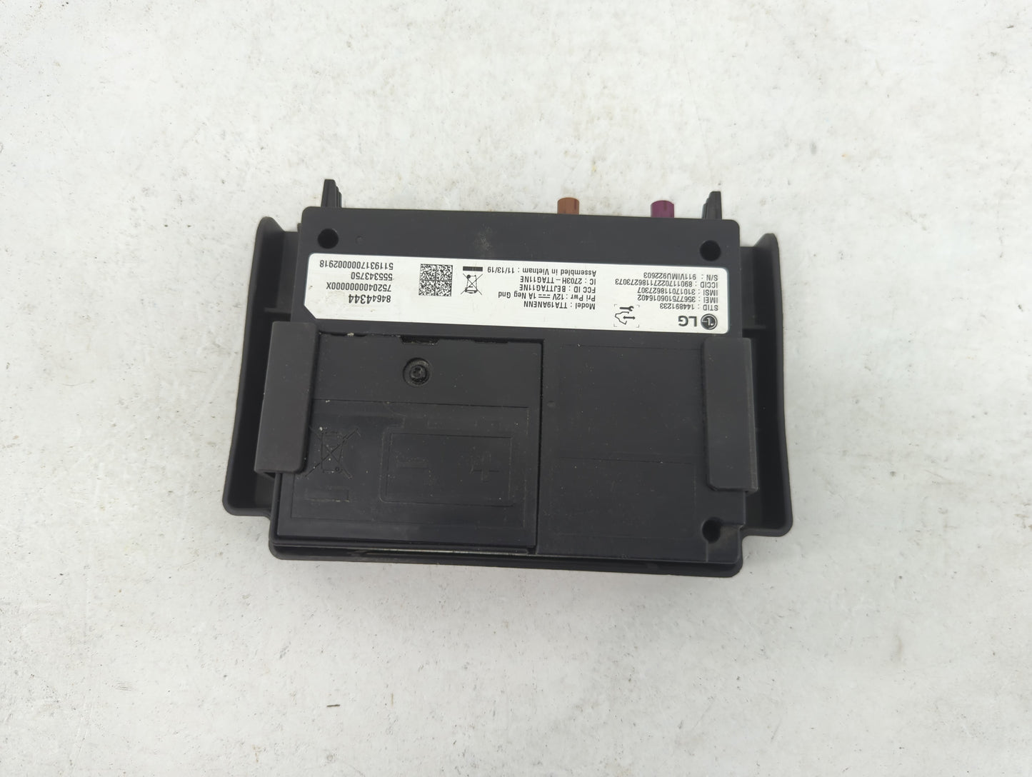2019 Sierra 1500 Bluetooth Phone Communication Control Module Ccm Oem - Oemusedautoparts1.com