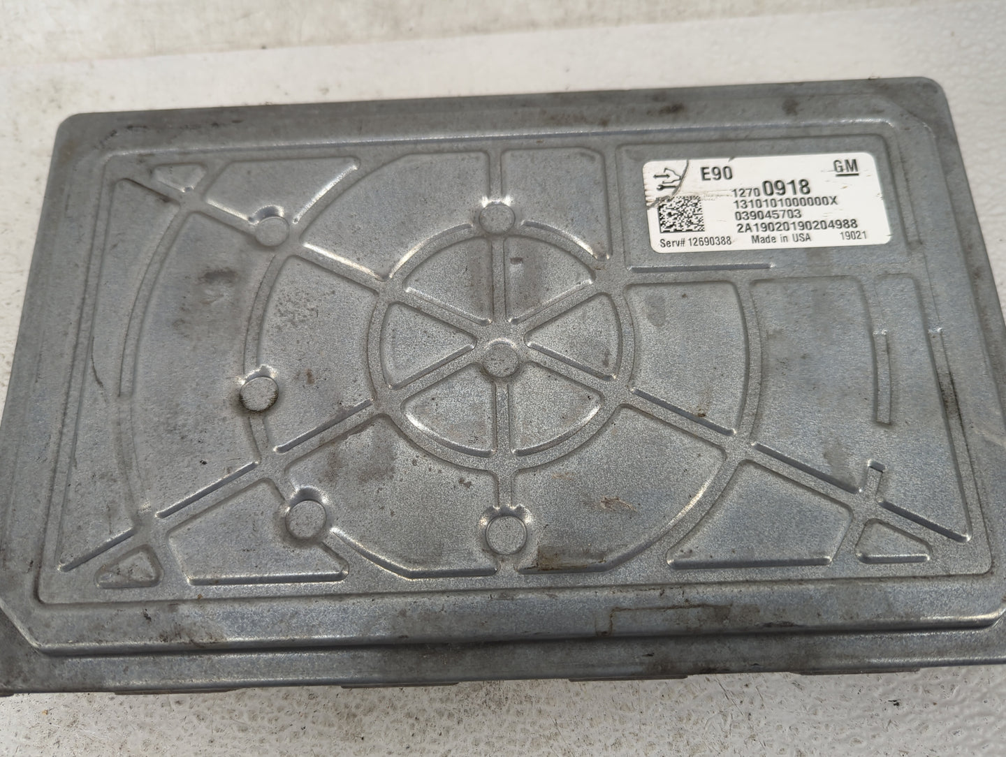 2019-2021 Gmc Sierra 1500 PCM Engine Control Computer ECU ECM PCU OEM P/N:12700918 12690388 Fits Fits 2019 2020 2021 OEM Use