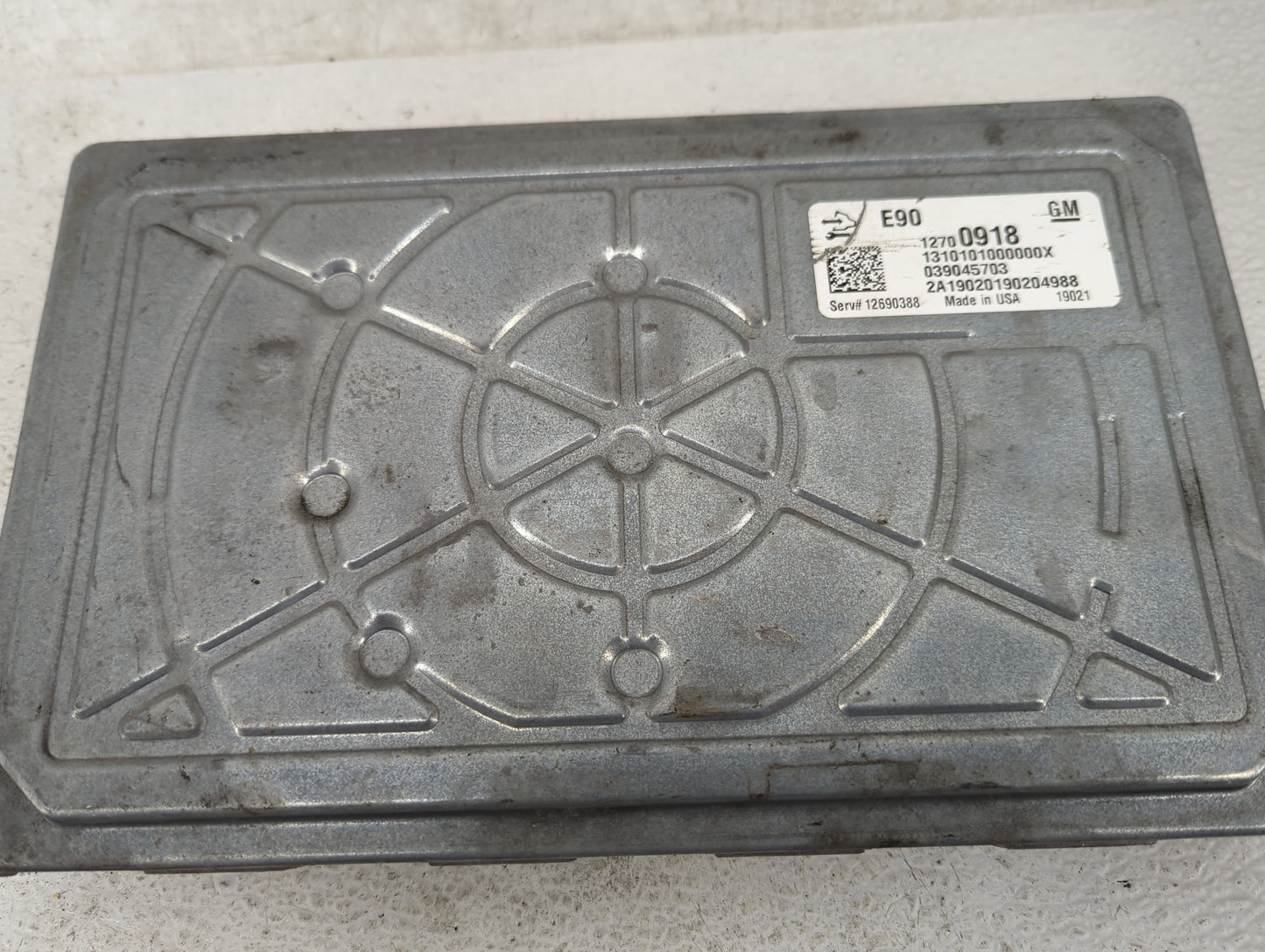 2019-2021 Gmc Sierra 1500 PCM Engine Control Computer ECU ECM PCU OEM P/N:12700918 12690388 Fits Fits 2019 2020 2021 OEM Use
