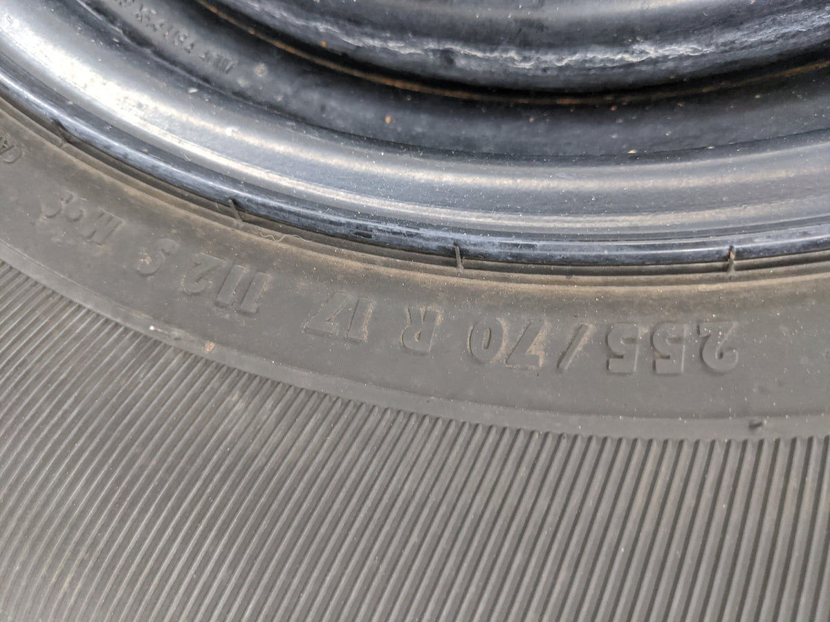 2019 Gmc Sierra 1500 Spare Donut Tire Wheel Rim Oem - Oemusedautoparts1.com