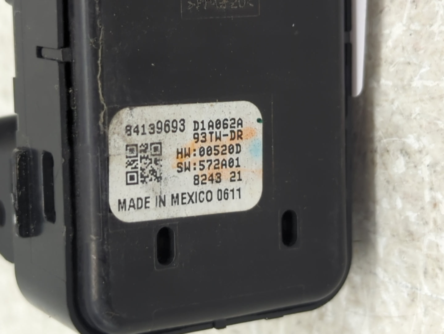 2019 Gmc Terrain Master Power Window Switch Replacement Driver Side Left P/N:84139693 84513464 Fits OEM Used Auto Parts - Oe