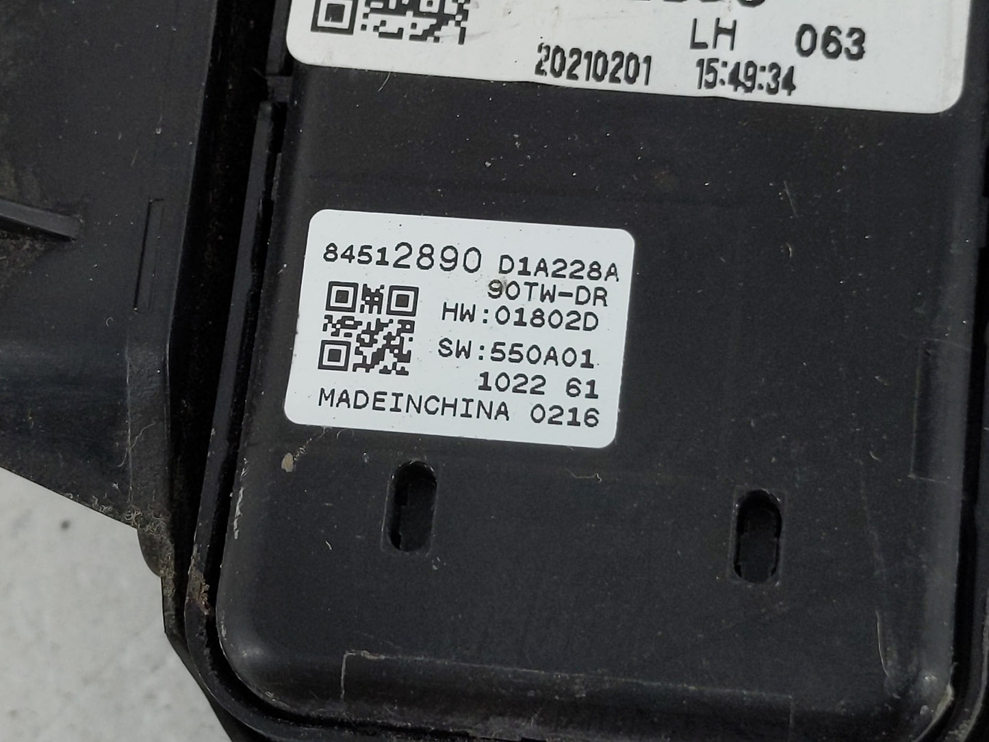 2019 Gmc Terrain Master Power Window Switch Replacement Driver Side Left P/N:84512890 Fits Fits 2016 2017 2018 2020 2021 202