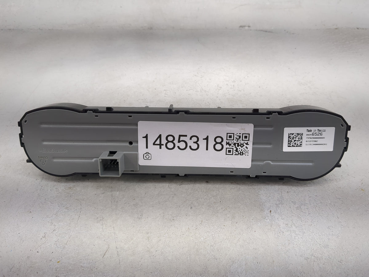 2019 Gmc Terrain Climate Control Module Temperature AC/Heater Replacement P/N:84246526 7370200000000X Fits OEM Used Auto Par