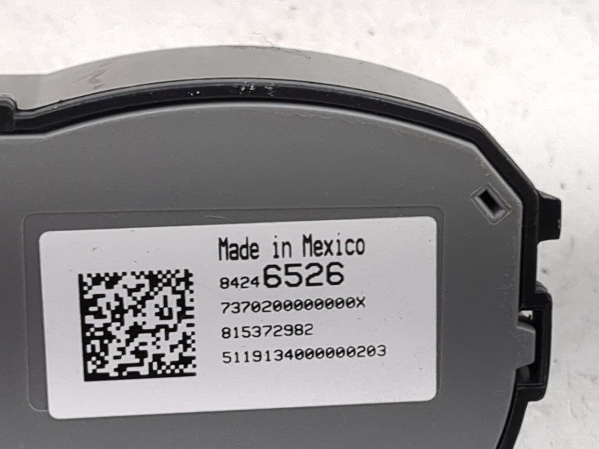 2019 Gmc Terrain Climate Control Module Temperature AC/Heater Replacement P/N:84246526 7370200000000X Fits OEM Used Auto Par