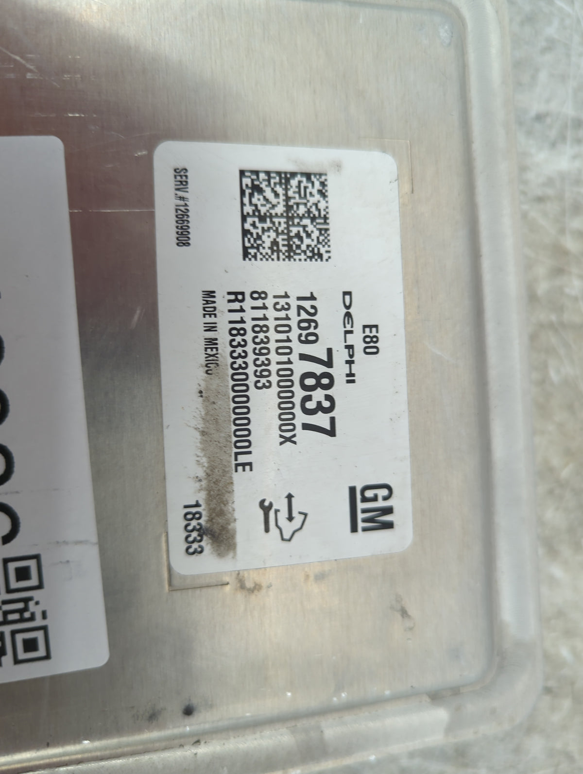 2018-2020 Gmc Terrain PCM Engine Control Computer ECU ECM PCU OEM P/N:12697837 Fits Fits 2017 2018 2019 2020 2021 2022 OEM U