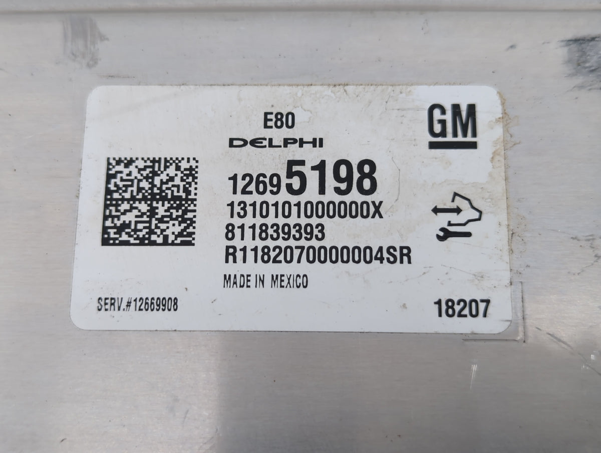 2018-2020 Gmc Terrain PCM Engine Control Computer ECU ECM PCU OEM P/N:12669908 12695198 Fits 2017 2018 2019 2020 2021 2022 O