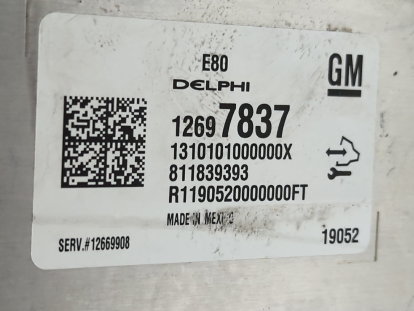2018-2020 Gmc Terrain PCM Engine Control Computer ECU ECM PCU OEM P/N:12697837 Fits Fits 2017 2018 2019 2020 2021 2022 OEM U