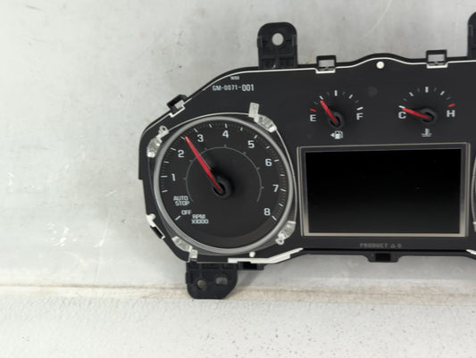 2019-2021 Gmc Terrain Instrument Cluster Speedometer Gauges P/N:175597137 84562497 Fits Fits 2019 2020 2021 OEM Used Auto Parts