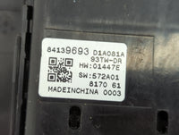 2019 Gmc Terrain Master Power Window Switch Replacement Driver Side Left P/N:84139693 Fits Fits 2016 2017 2018 2020 2021 202