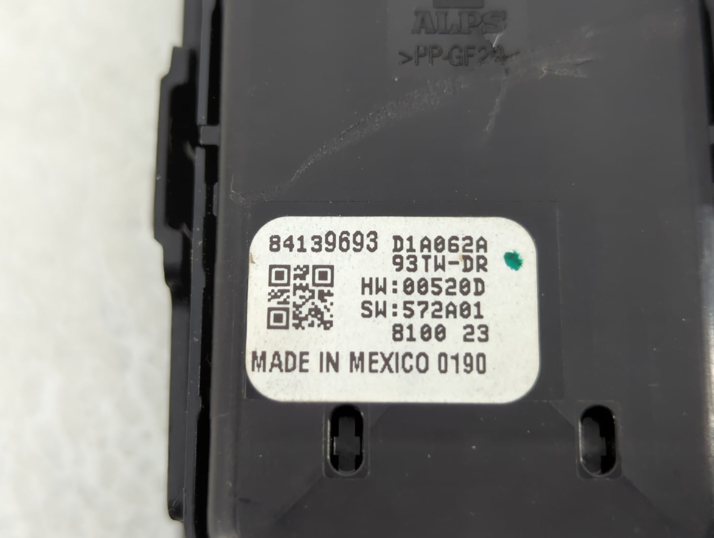 2019 Gmc Terrain Master Power Window Switch Replacement Driver Side Left P/N:84139693 Fits OEM Used Auto Parts - Oemusedauto