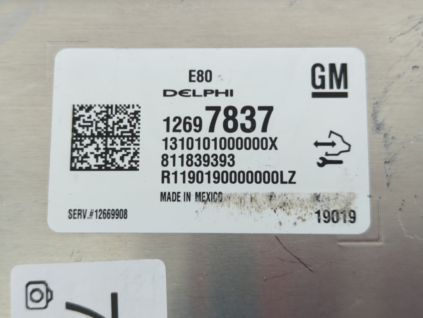2018-2020 Gmc Terrain PCM Engine Control Computer ECU ECM PCU OEM P/N:12697837 Fits Fits 2017 2018 2019 2020 2021 2022 OEM U