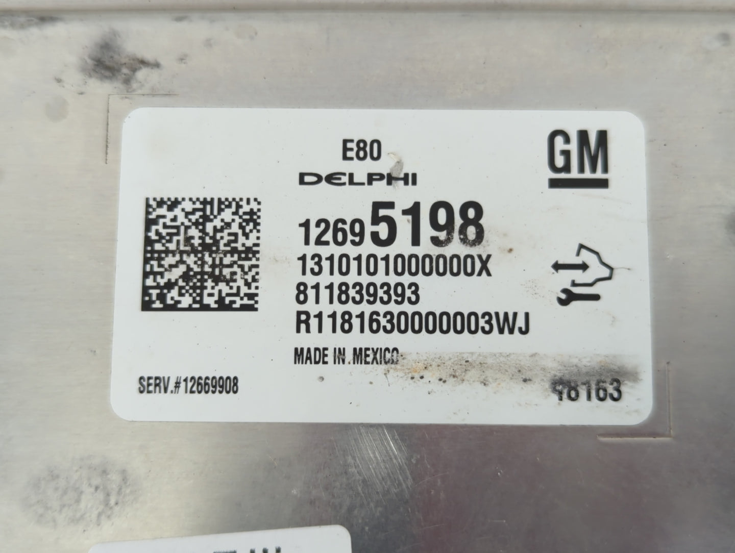 2018-2020 Gmc Terrain PCM Engine Control Computer ECU ECM PCU OEM P/N:12695198 Fits Fits 2017 2018 2019 2020 2021 2022 OEM U