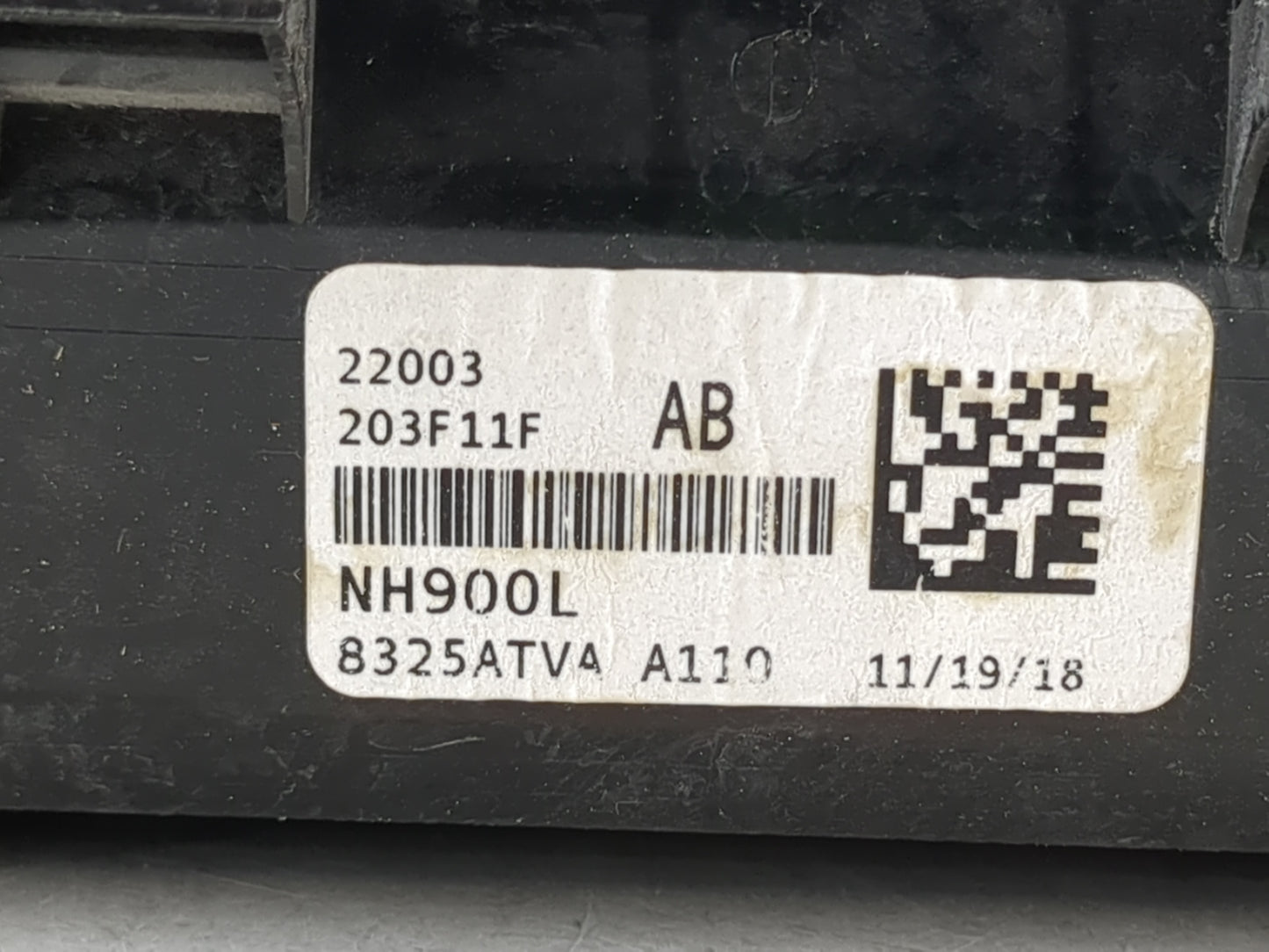 2019 Honda Accord Overhead Roof Console 1111422 - Oemusedautoparts1.com