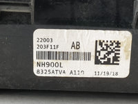 2019 Honda Accord Overhead Roof Console 1111422 - Oemusedautoparts1.com