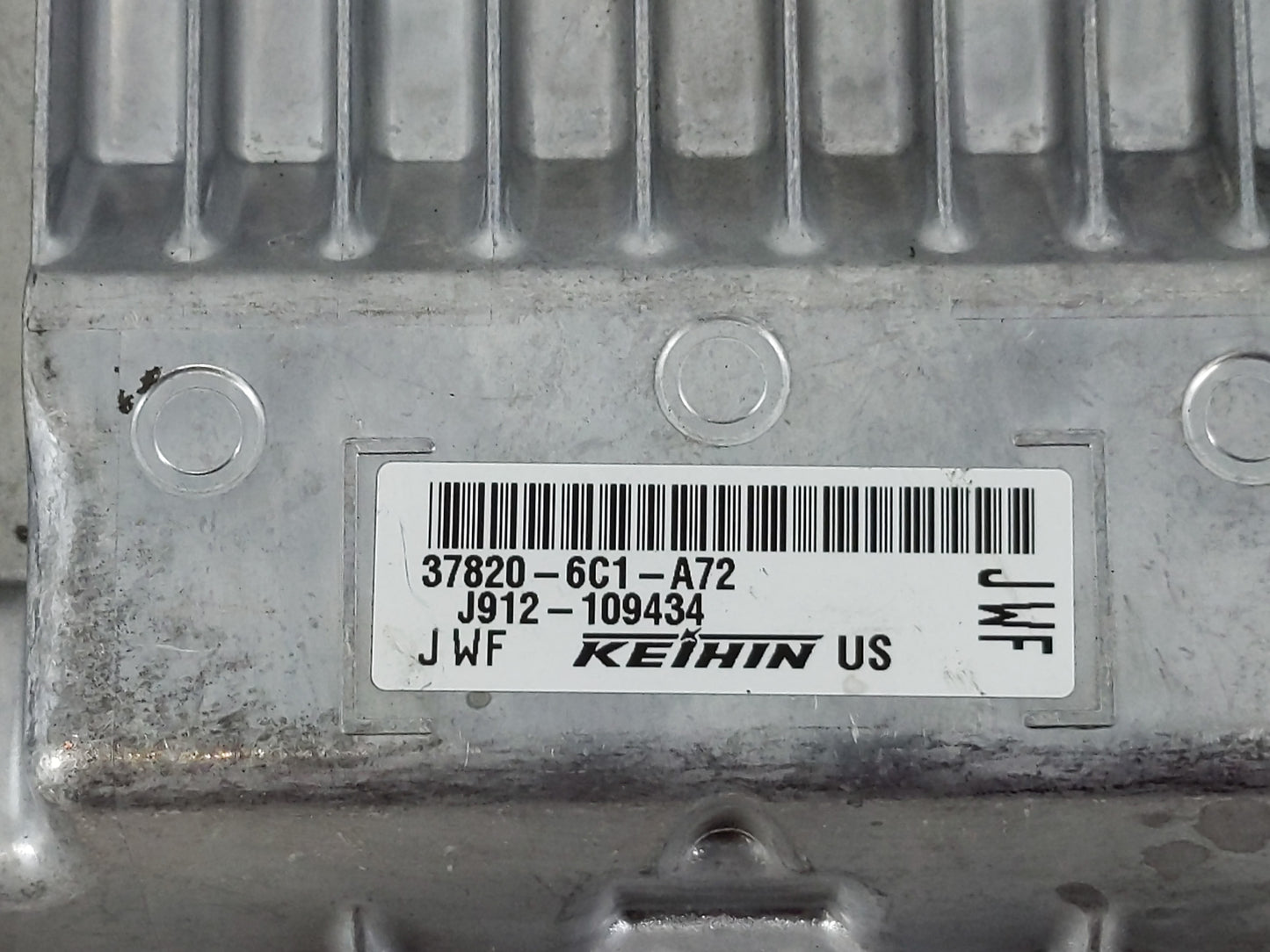 2018-2020 Honda Accord PCM Engine Control Computer ECU ECM PCU OEM P/N:37820-6C1-A72 37820-6A0-A55 Fits Fits 2018 2019 2020 