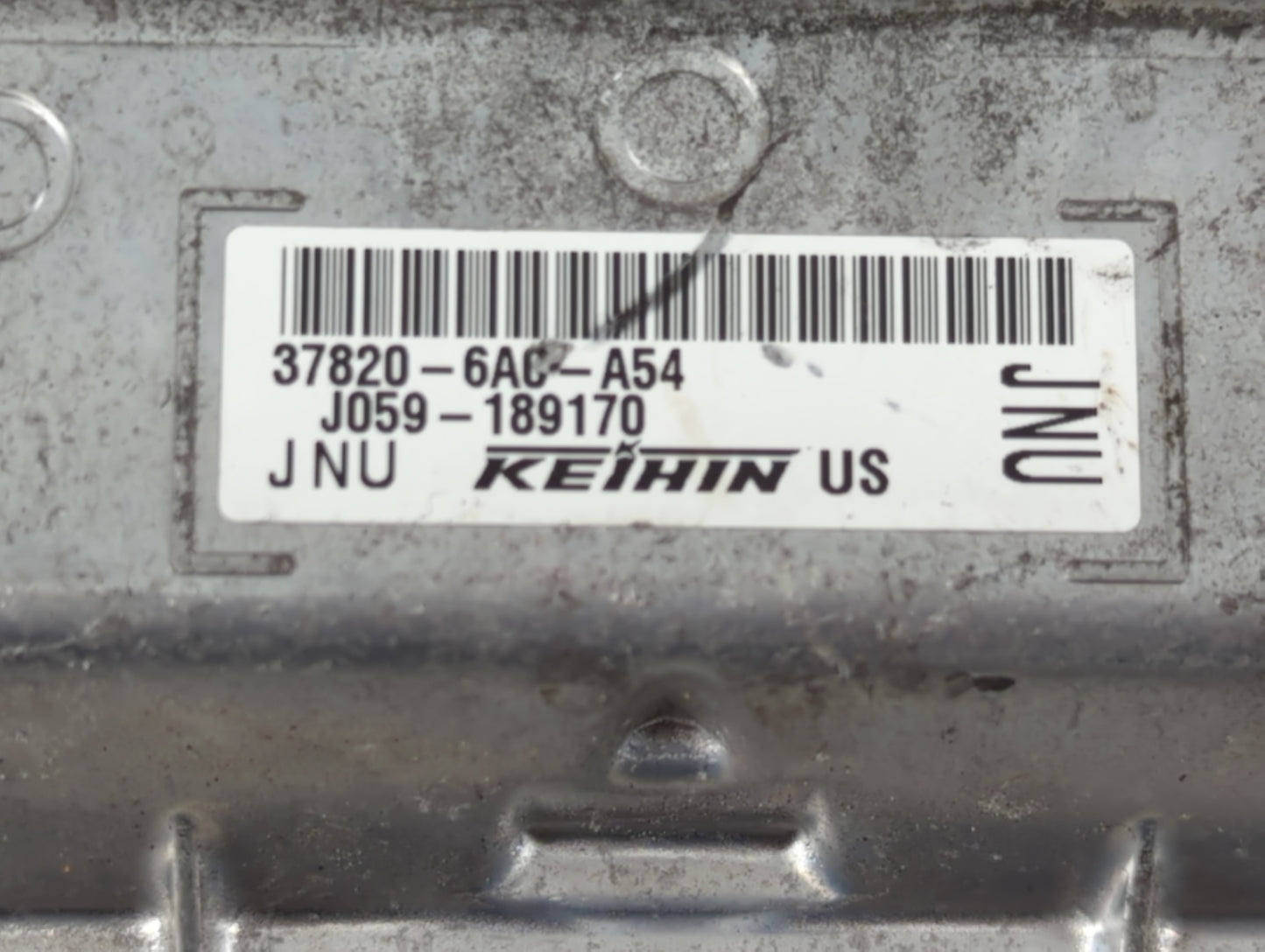 2018-2020 Honda Accord PCM Engine Control Computer ECU ECM PCU OEM P/N:37820-6A0-A54 Fits Fits 2018 2019 2020 OEM Used Auto 