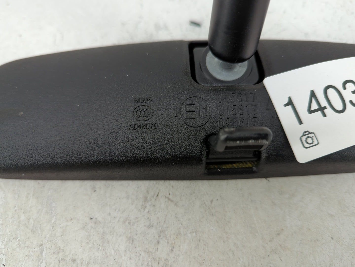 2016-2022 Honda Accord Interior Rear View Mirror Replacement OEM P/N:A048070 Fits Fits 2015 2016 2017 2018 2019 2020 2021 20