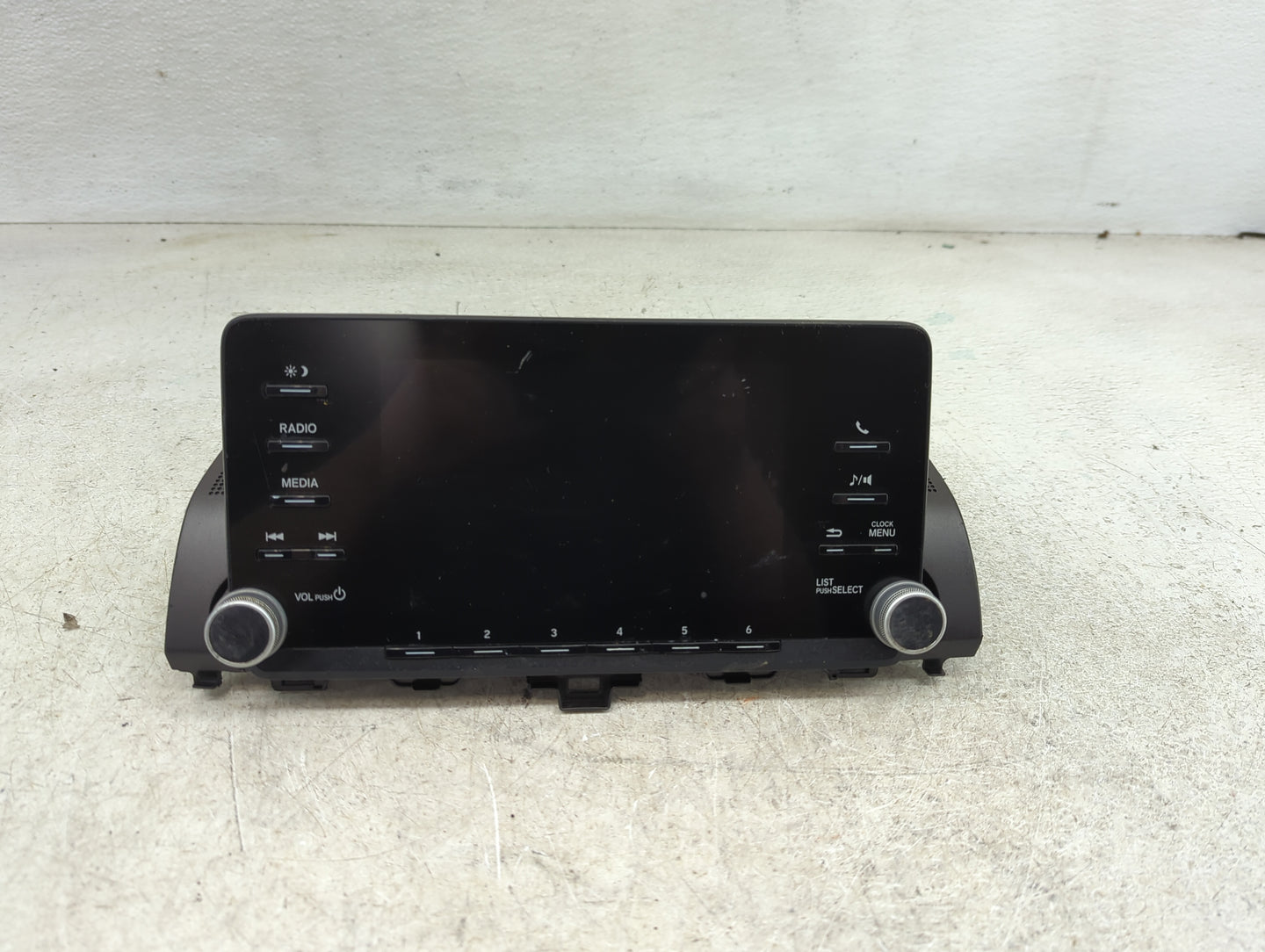 2018-2020 Honda Accord Radio AM FM Cd Player Receiver Replacement P/N:NH1072 Fits Fits 2018 2019 2020 OEM Used Auto Parts - 