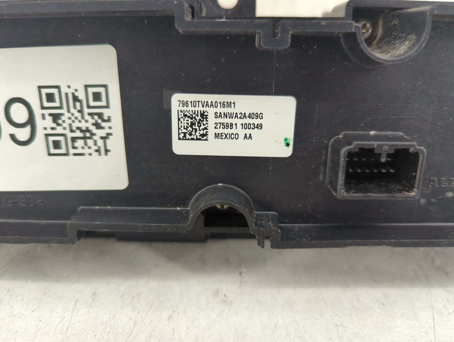 2018-2020 Honda Accord Climate Control Module Temperature AC/Heater Replacement P/N:79610TVAA016M1 Fits Fits 2018 2019 2020 