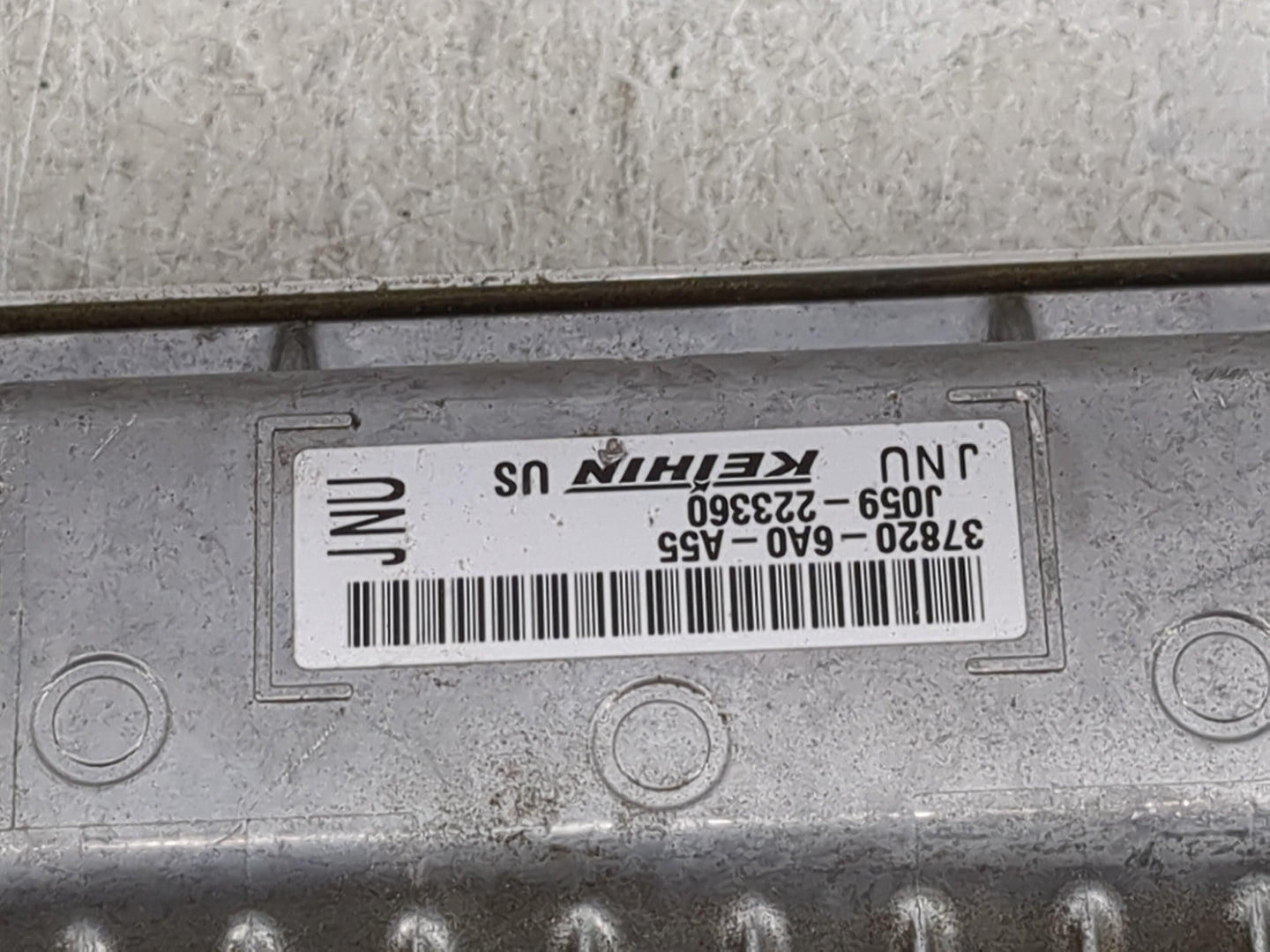 2018-2020 Honda Accord PCM Engine Control Computer ECU ECM PCU OEM P/N:37820-6A0-A55 J059-223360 Fits Fits 2018 2019 2020 OE