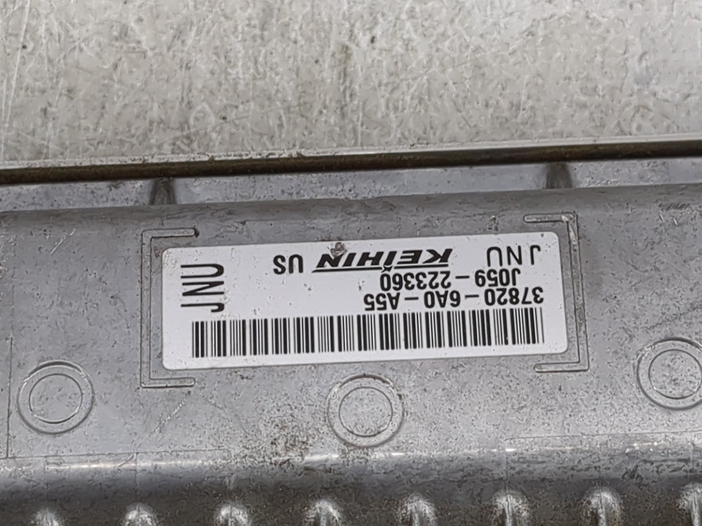 2018-2020 Honda Accord PCM Engine Control Computer ECU ECM PCU OEM P/N:37820-6A0-A55 J059-223360 Fits Fits 2018 2019 2020 OE