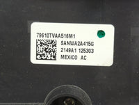 2018-2022 Honda Accord Climate Control Module Temperature AC/Heater Replacement P/N:79610TVAA516M1 Fits OEM Used Auto Parts 