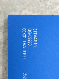 2019 Honda Accord Owners Manual Book Guide P/N:00X31-TVA-G100 OEM Used Auto Parts - Oemusedautoparts1.com