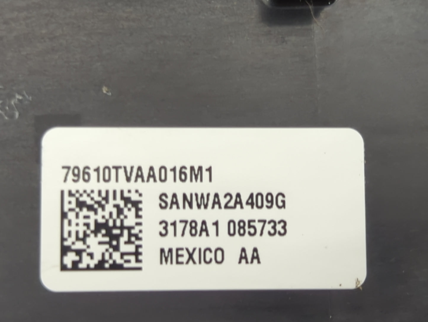2018-2020 Honda Accord Climate Control Module Temperature AC/Heater Replacement P/N:79610TVAA016M1 Fits Fits 2018 2019 2020 