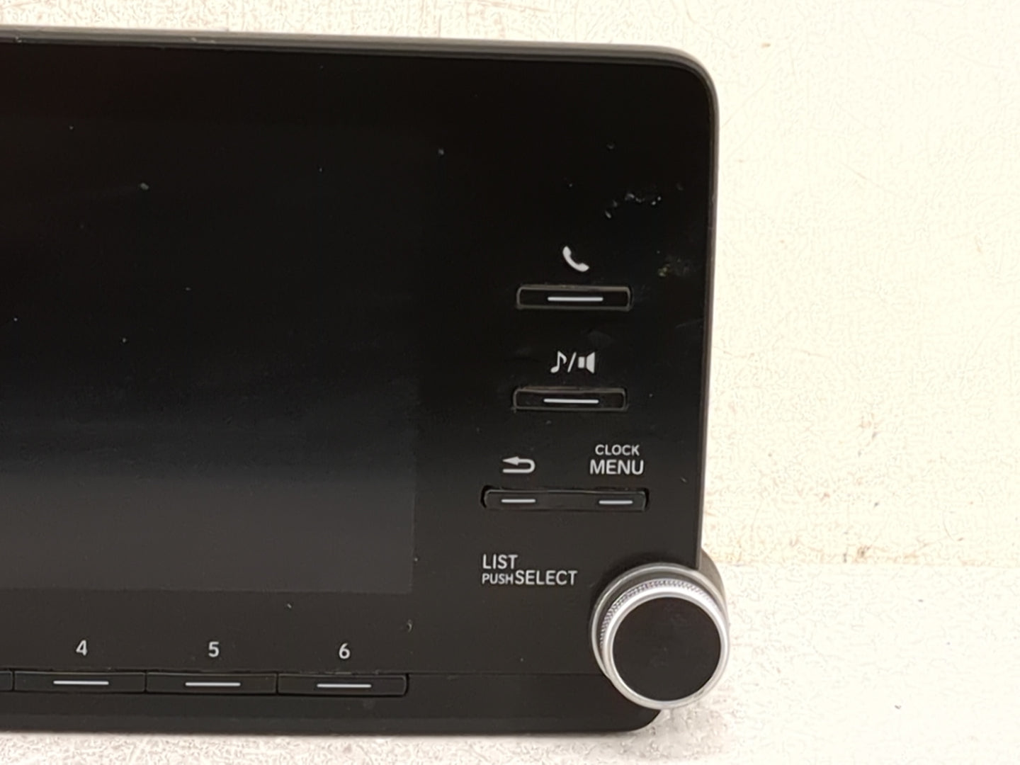 2018-2020 Honda Accord Radio AM FM Cd Player Receiver Replacement P/N:39710-TVA-A010-M1 Fits Fits 2018 2019 2020 OEM Used Au