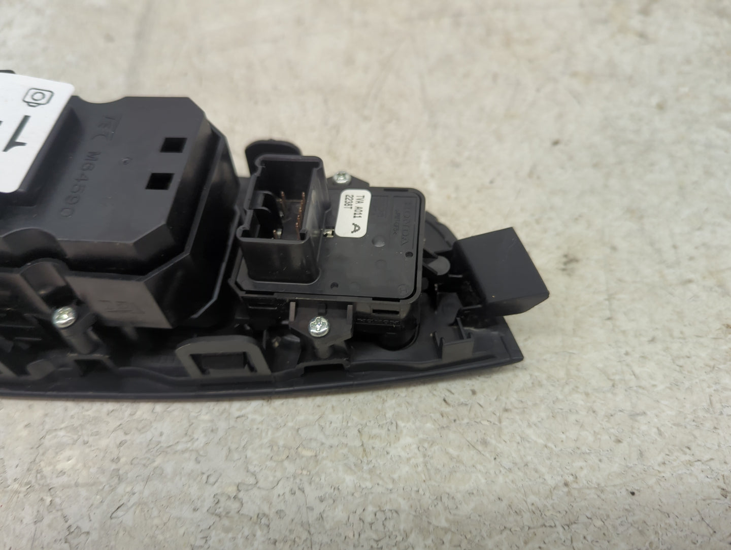 2018-2022 Honda Accord Master Power Window Switch Replacement Driver Side Left P/N:M64500 TVA A011 A Fits OEM Used Auto Part