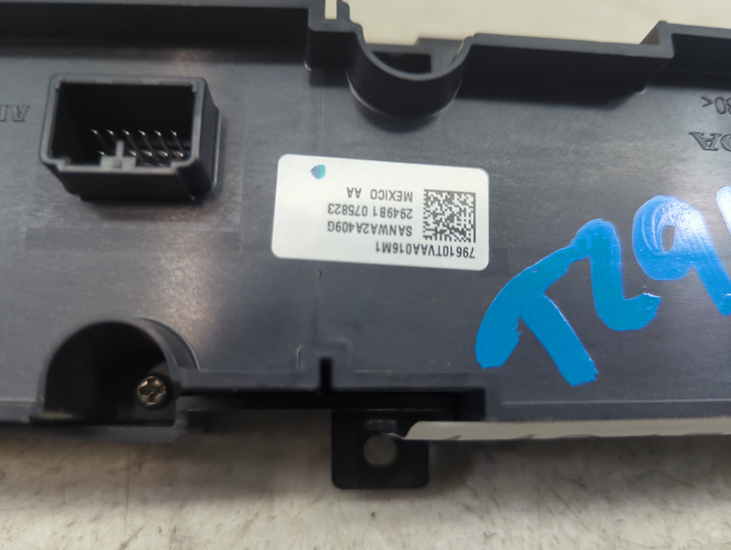 2018-2020 Honda Accord Climate Control Module Temperature AC/Heater Replacement P/N:79610TVAA016M1 SANWA2A409G Fits OEM Used