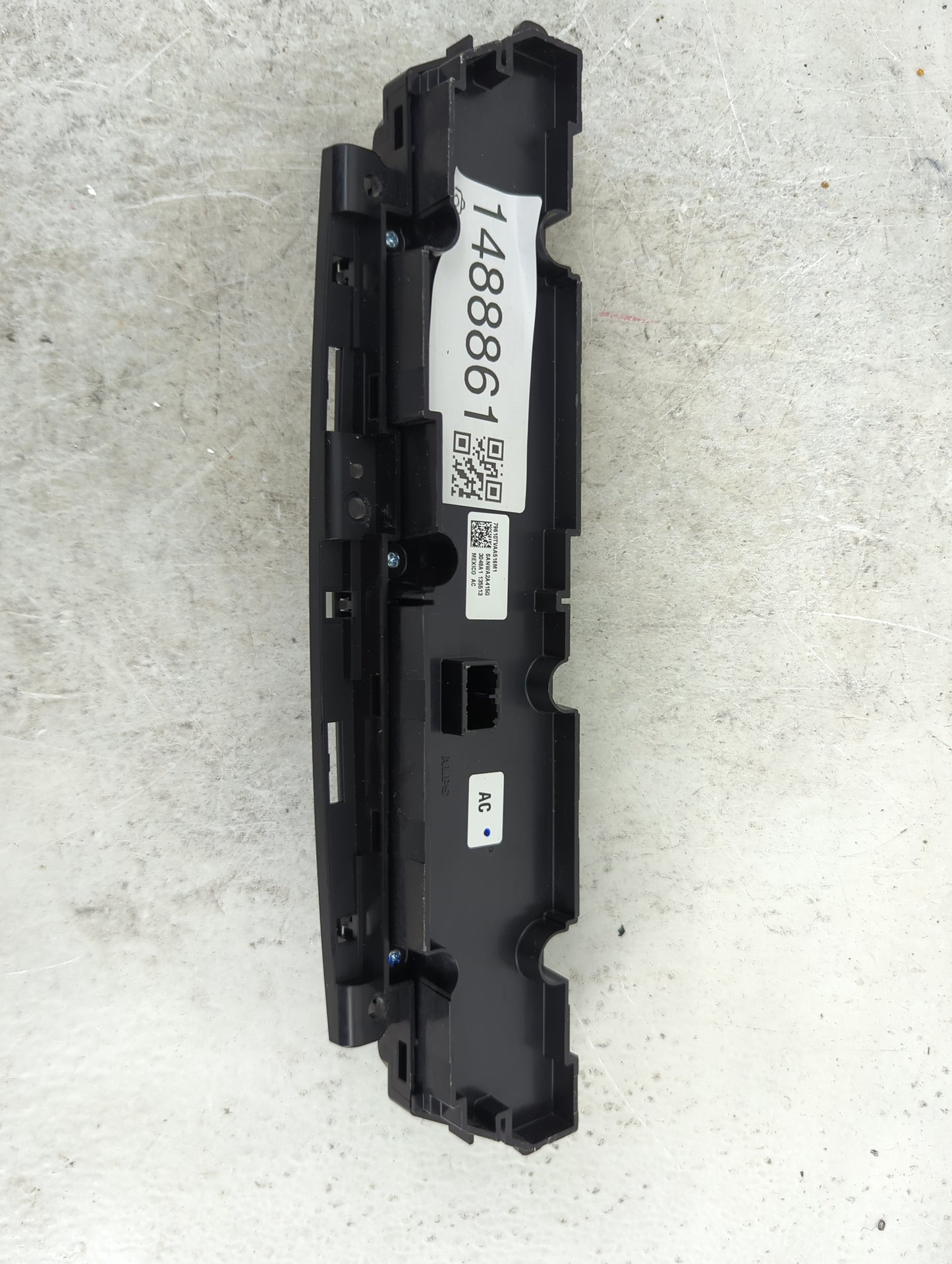 2018-2022 Honda Accord Climate Control Module Temperature AC/Heater Replacement P/N:79610TVAA516M1 SANWA2A415G Fits OEM Used