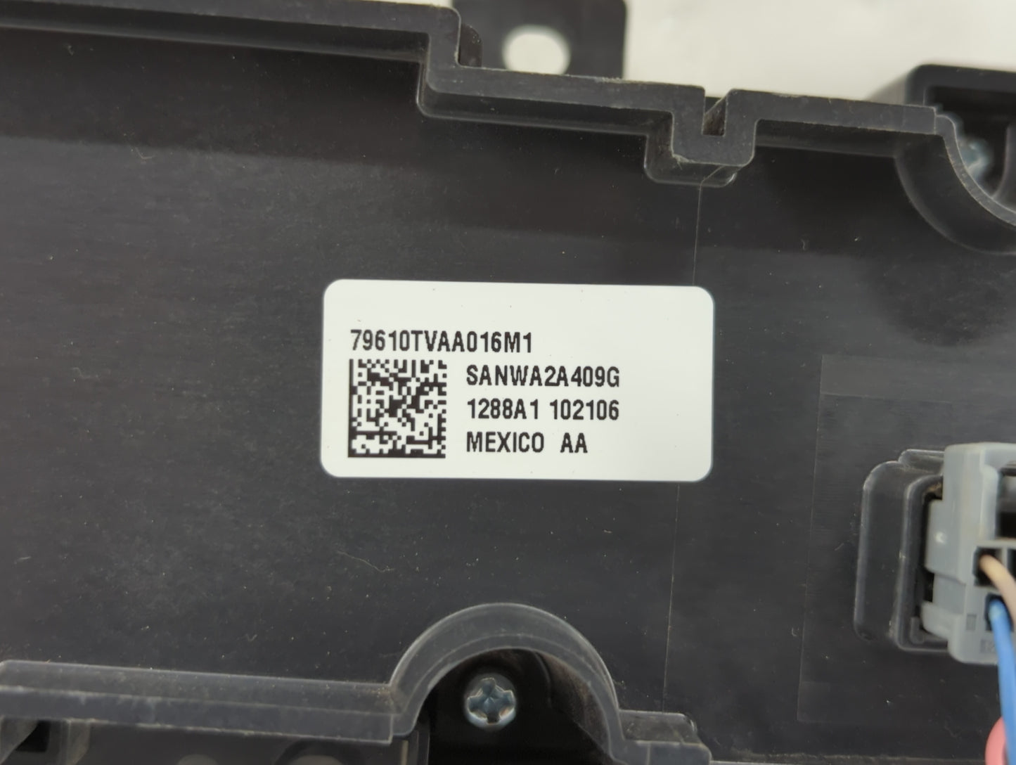 2018-2020 Honda Accord Climate Control Module Temperature AC/Heater Replacement P/N:79610TVAA316M1 79610TVAA210M1 Fits OEM U