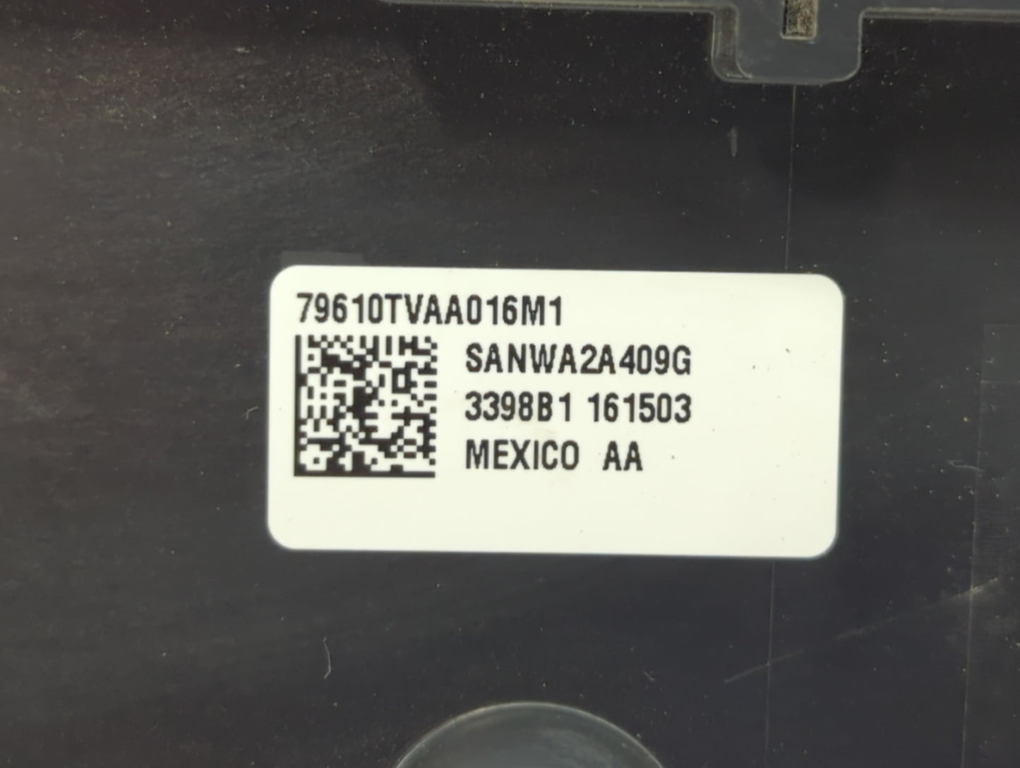 2018-2020 Honda Accord Climate Control Module Temperature AC/Heater Replacement P/N:3178A2 173503 Fits Fits 2018 2019 2020 O