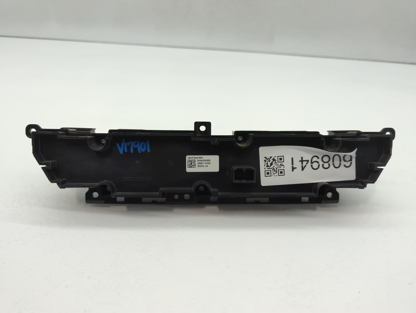 2018-2020 Honda Accord Climate Control Module Temperature AC/Heater Replacement P/N:3178A2 173503 Fits Fits 2018 2019 2020 O