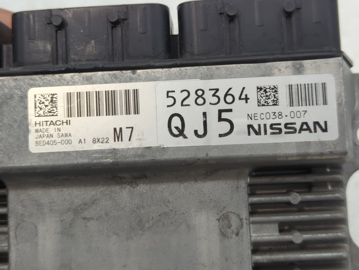 2019 Honda Accord PCM Engine Control Computer ECU ECM PCU OEM P/N:NEC038-007 528364QJ5 Fits OEM Used Auto Parts - Oemusedaut