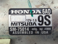 2018-2020 Honda Accord Car Starter Motor Solenoid OEM P/N:SM-75014 Fits Fits 2018 2019 2020 OEM Used Auto Parts - Oemusedaut