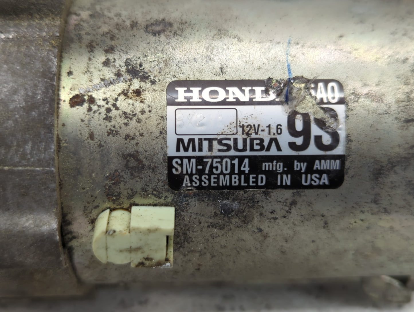 2018-2020 Honda Accord Car Starter Motor Solenoid OEM P/N:SM-75014 Fits Fits 2018 2019 2020 OEM Used Auto Parts - Oemusedaut